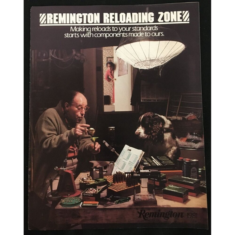 Remington Reloading Zone 1981 Catalog VINTAGE